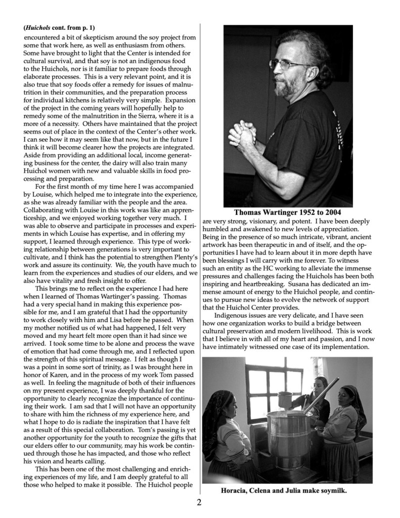 Barry Palacio, Candelario Vasquez, Celena McIntyre, Chuck Haren, David Purviance, Jeffrey Keating, Karen Flaherty, Ludwig Palacio, Mark Miller, Susana Valadez, Thomas Wartinger, Wendy Hagler, 2005, Belize, India, Mexico, Tennessee, CAFSI, Community Gardens, Disaster Relief, Food Security, Kids to the Country, Plenty Belize, Rural Education, Soy Agriculture, Soy Dairy, Soy Technology