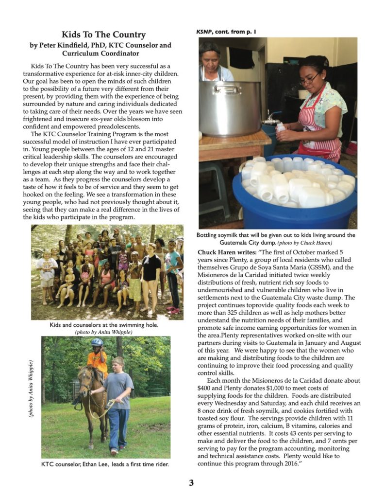 Anita Whipple, Chuck Haren, Darlene Marks, Ethan Lee, Jim Selin, John Vavruska, Lois Alsop, Mark Miller, Mary Hamilton, Miriam Iquique, Peter Kindfield, Peter Schweitzer, Rick Katzenberg, Robert Reifel, 2015, Belize, El Salvador, Guatemala, Nepal, Pine Ridge, Tennessee, Books To Kids, Community Gardens, Disaster Relief, Food Security, Karen's Soy Nutrition, Kids to the Country, Solar Electricity