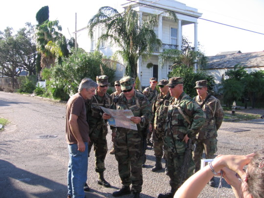 Gary Maclaughlin, Ralph McAtee, 2005, Louisiana, New Orleans, Disaster Relief, Hurricane Katrina