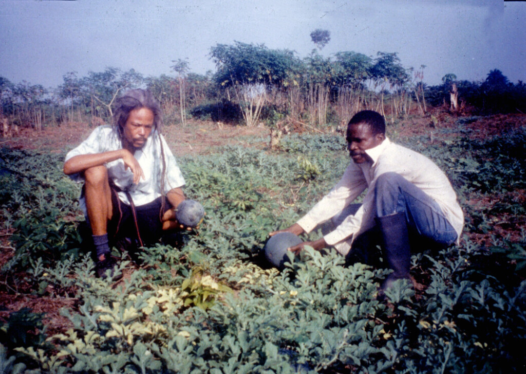 Chuck Haren, Gomier Longville, 1995, Liberia, Community Gardens, Food Security
