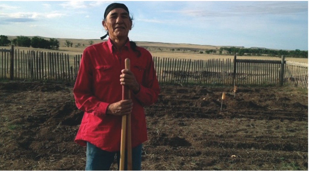 Manuel Martin, Robert Reifel, 2011, Pine Ridge, Community Gardens, Food Security
