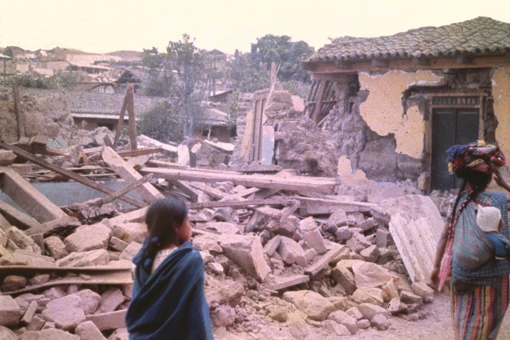 Peter Schweitzer, 1976, Guatemala, Disaster Relief