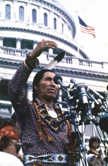 Phillip Deere, 1978, Washington, D.C., Native Rights